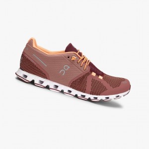 Burgundy On Cloud Women Road Running Shoes | KIZY90386