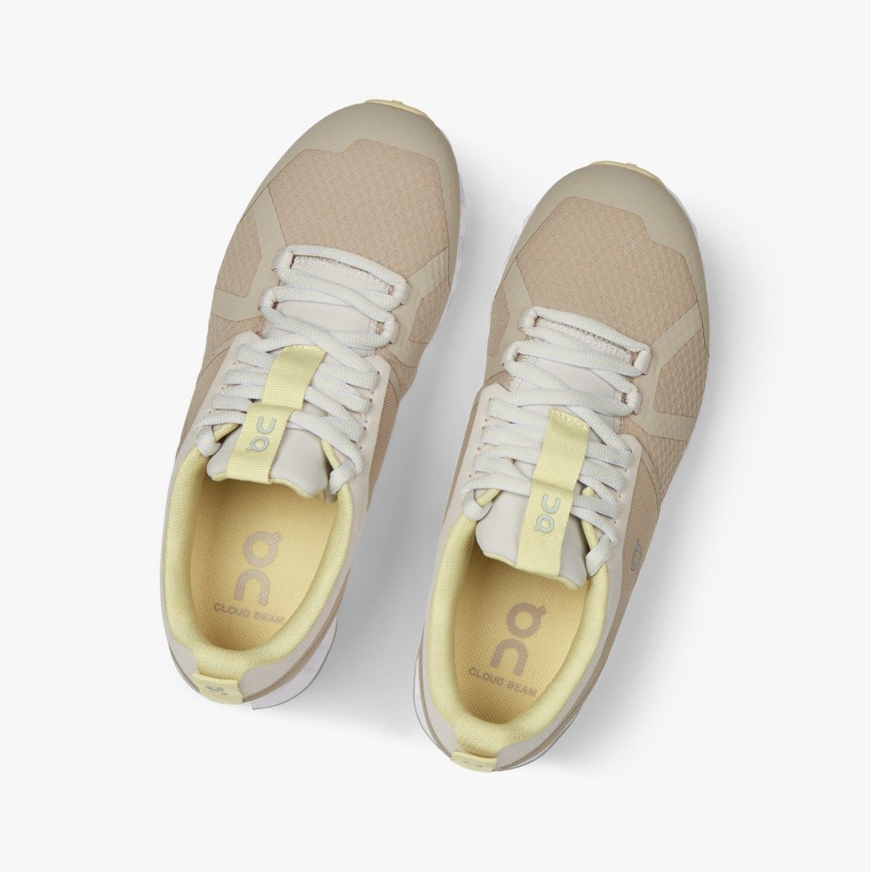 Beige On Cloud Beam Women Road Running Shoes | BFRH81793