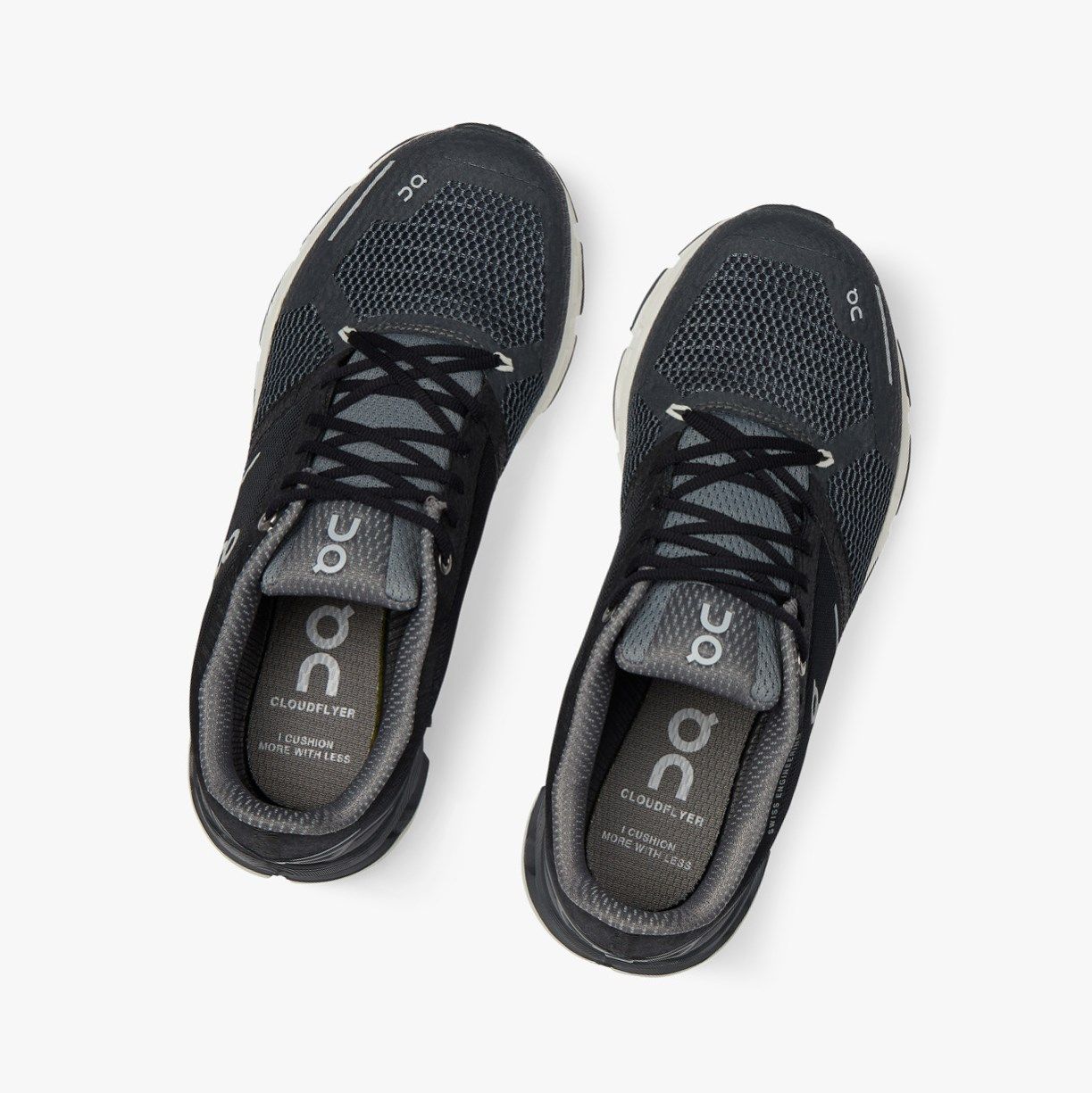 Black On Cloudflyer Women Road Running Shoes | SMNI26891