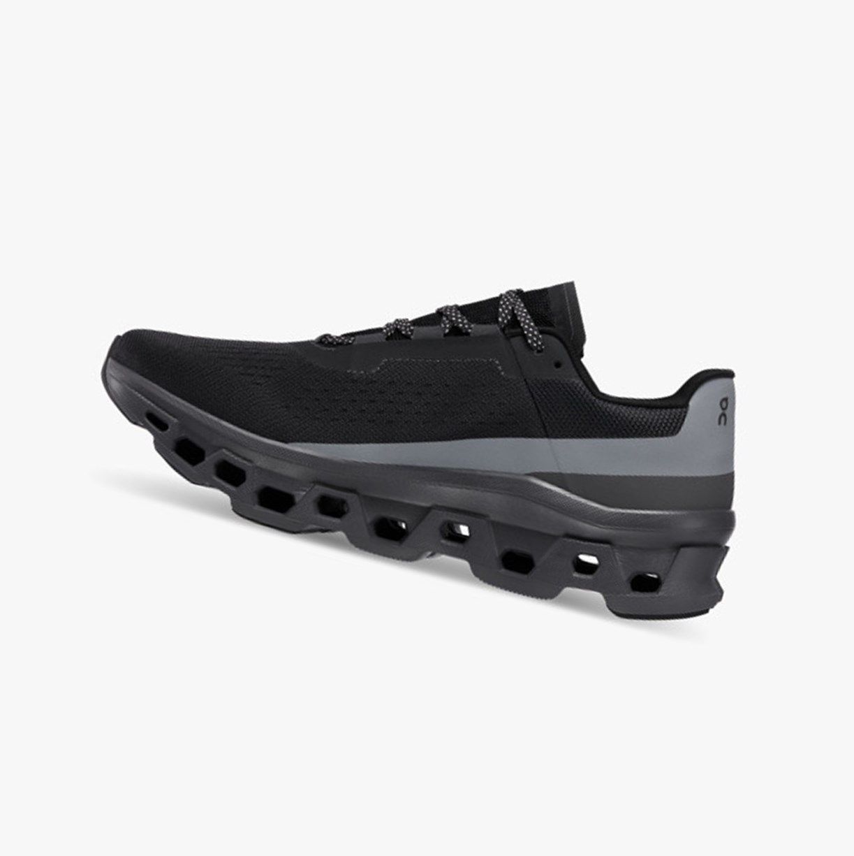 Black On Cloudmonster Lumos Men Training Shoes | QATI69312