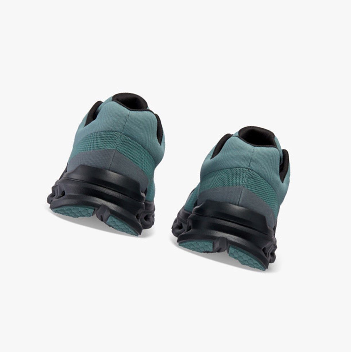 Black On Cloudrunner Waterproof Men Running Shoes | EQHP80671