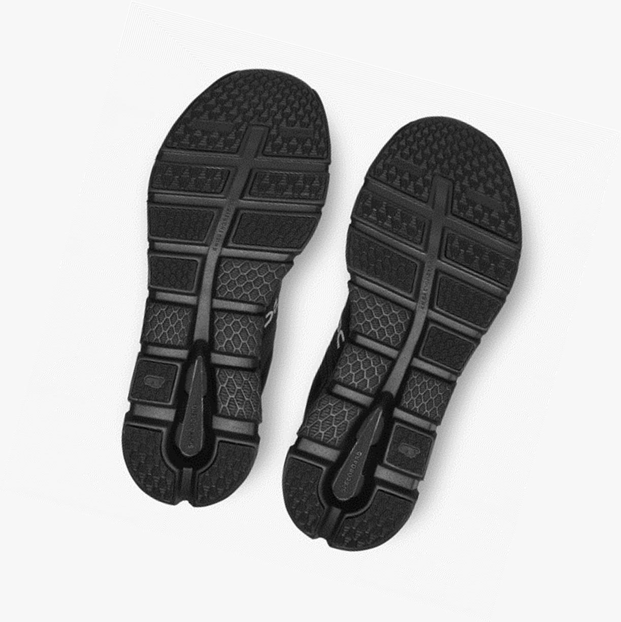 Black On Cloudrunner Waterproof Men Running Shoes | JOPG12736