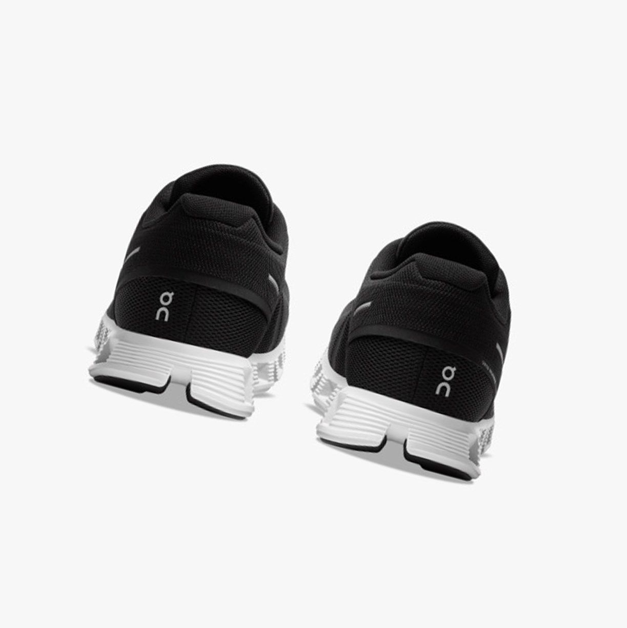Black / White On Cloud 5 Men Running Shoes | OAPH24789