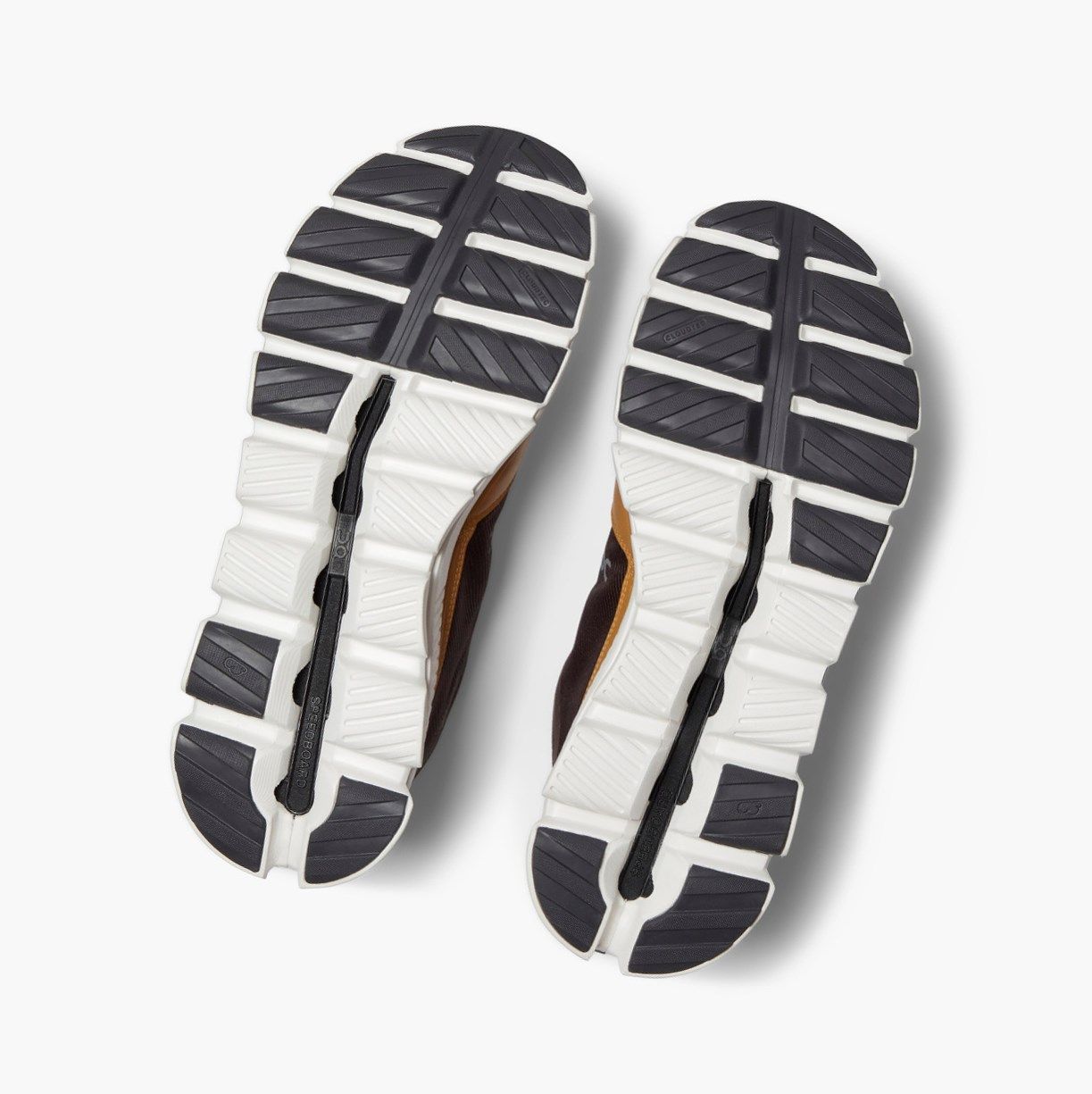Brown On Cloud Hi Men Road Running Shoes | FIDC05742