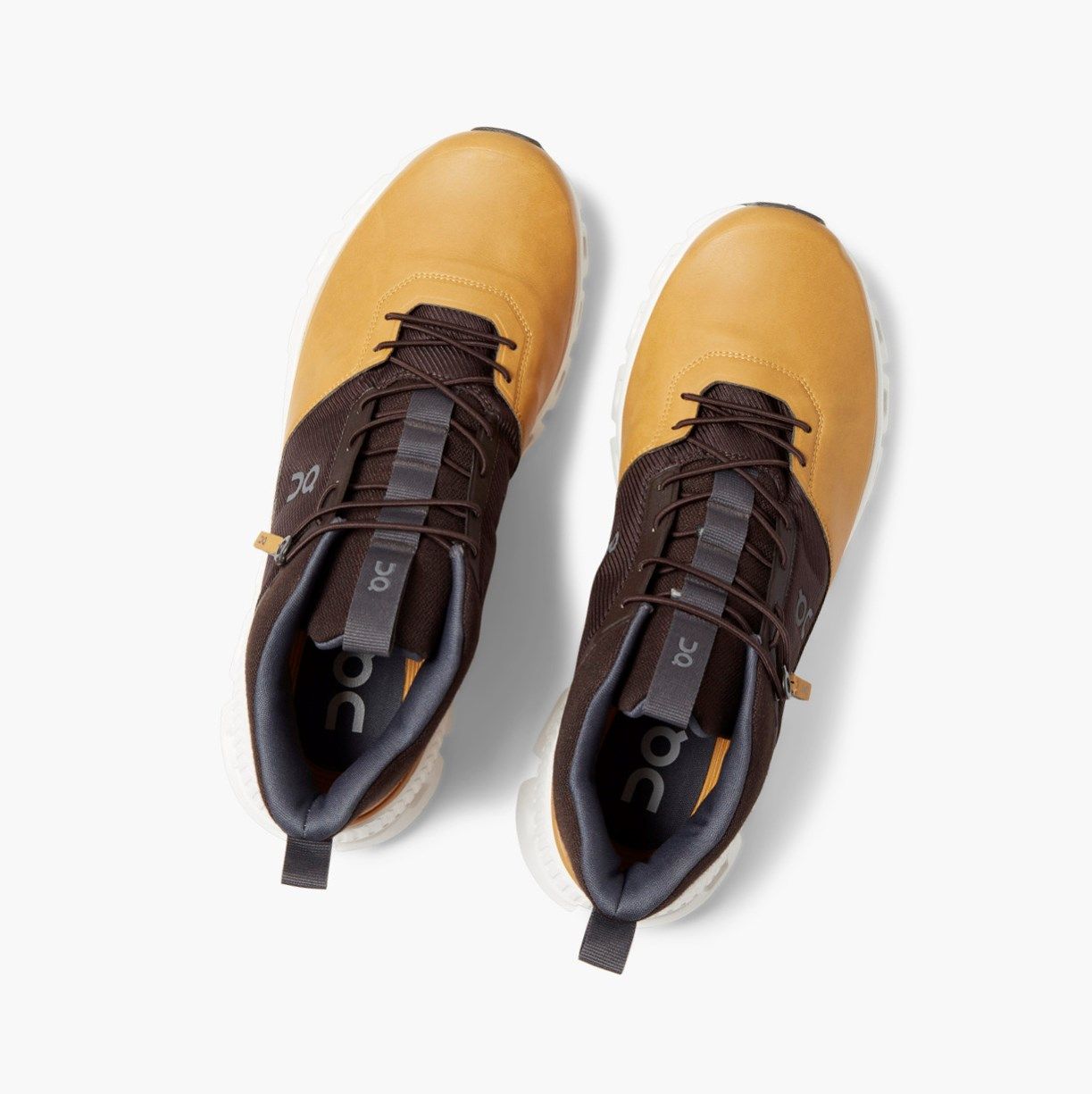 Brown On Cloud Hi Men Road Running Shoes | FIDC05742
