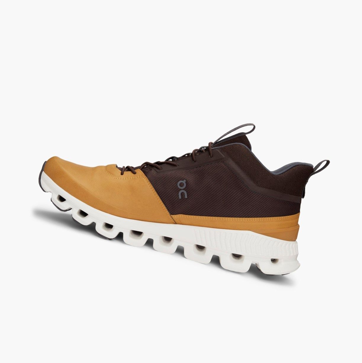 Brown On Cloud Hi Men Road Running Shoes | FIDC05742