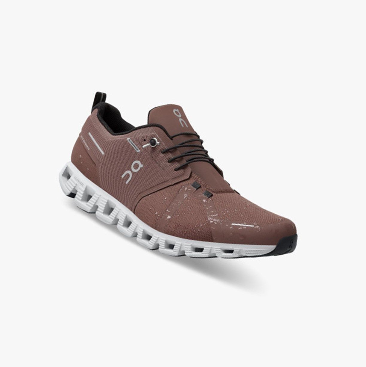 Cocoa / Frost On Cloud 5 Waterproof Men Running Shoes | WNHM06415