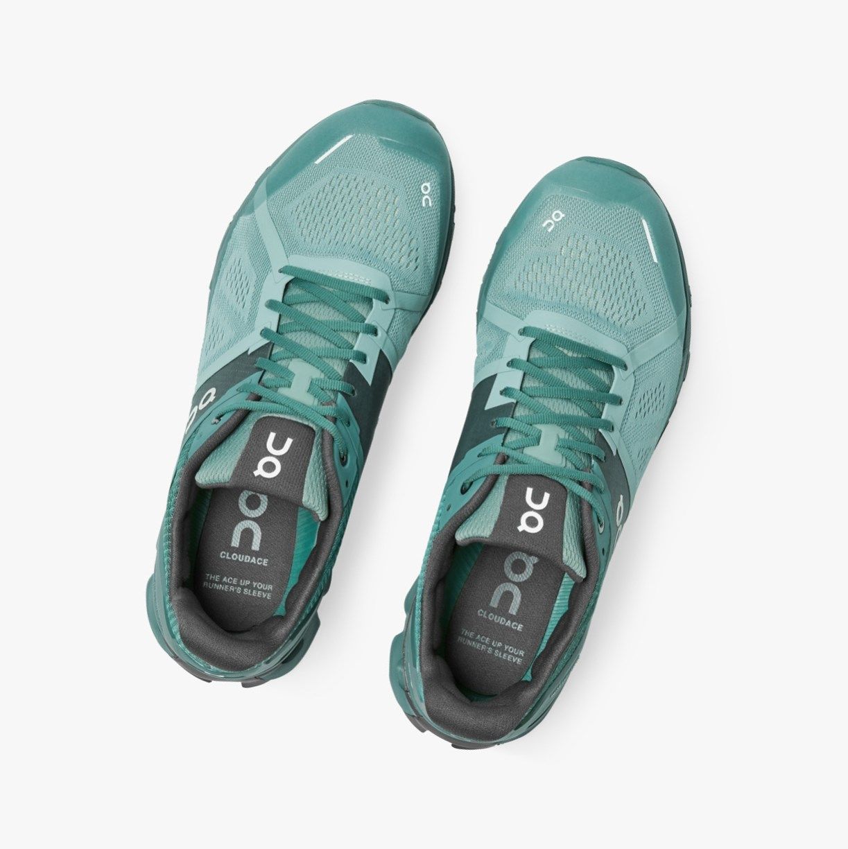 Green On Cloudace Men Road Running Shoes | YIQE62548