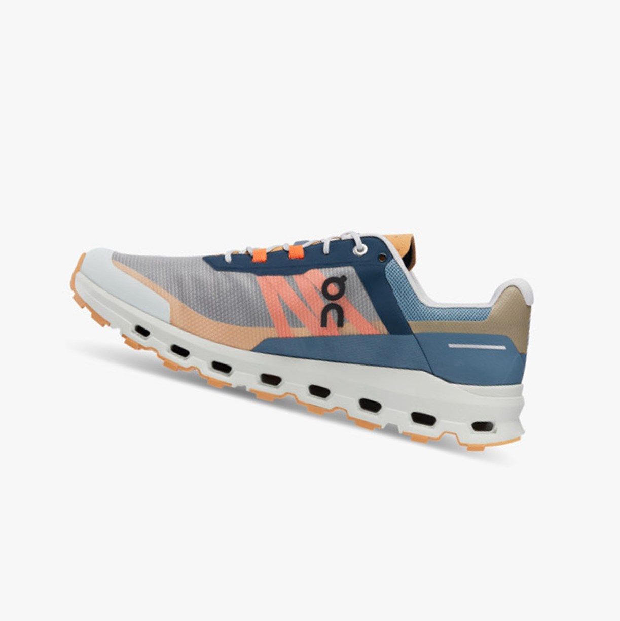 Navy On Cloudvista Men Trail Running Shoes | LVEB13806