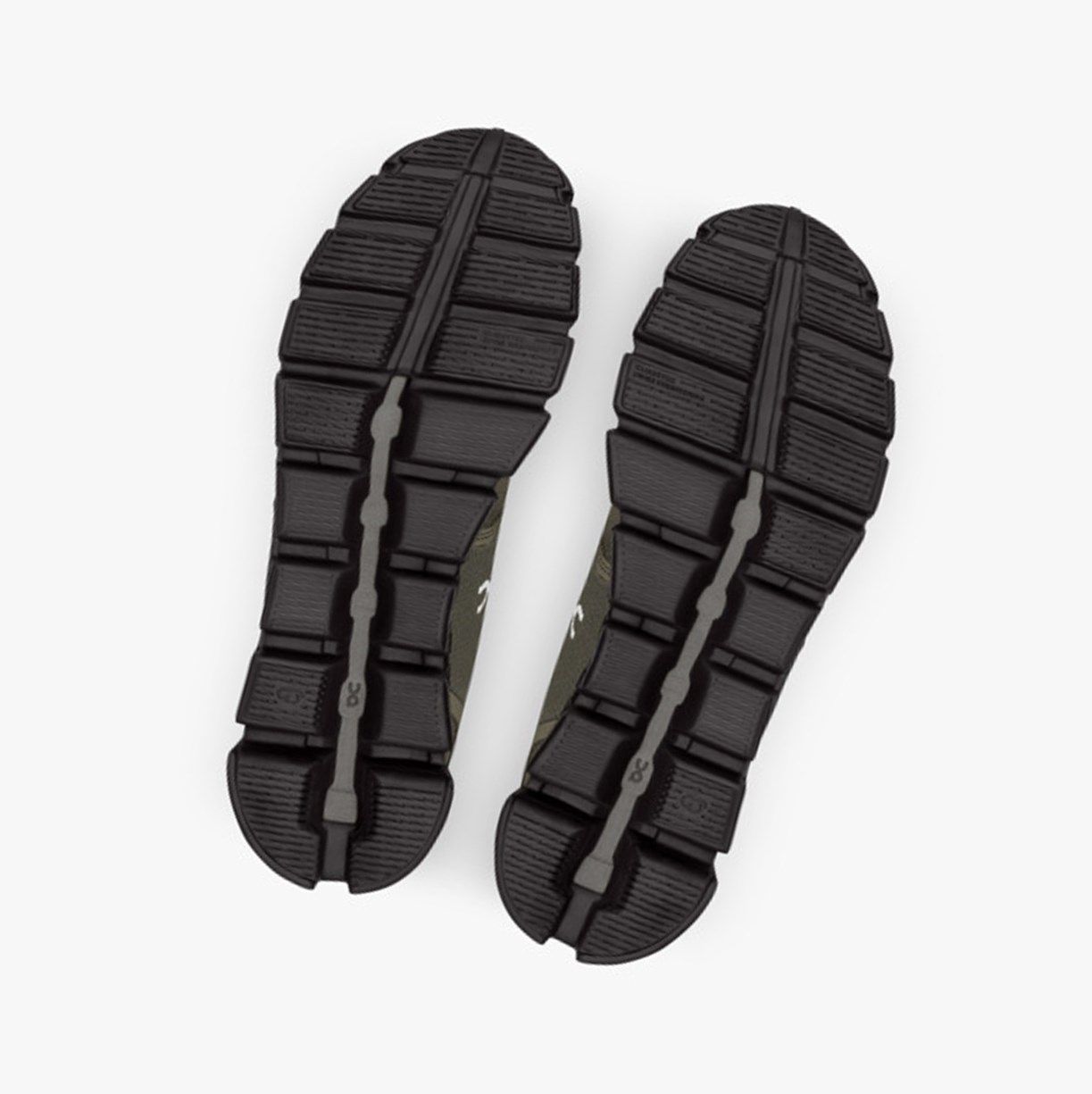 Olive / Black On Cloud 5 Waterproof Men Running Shoes | UZCR87243