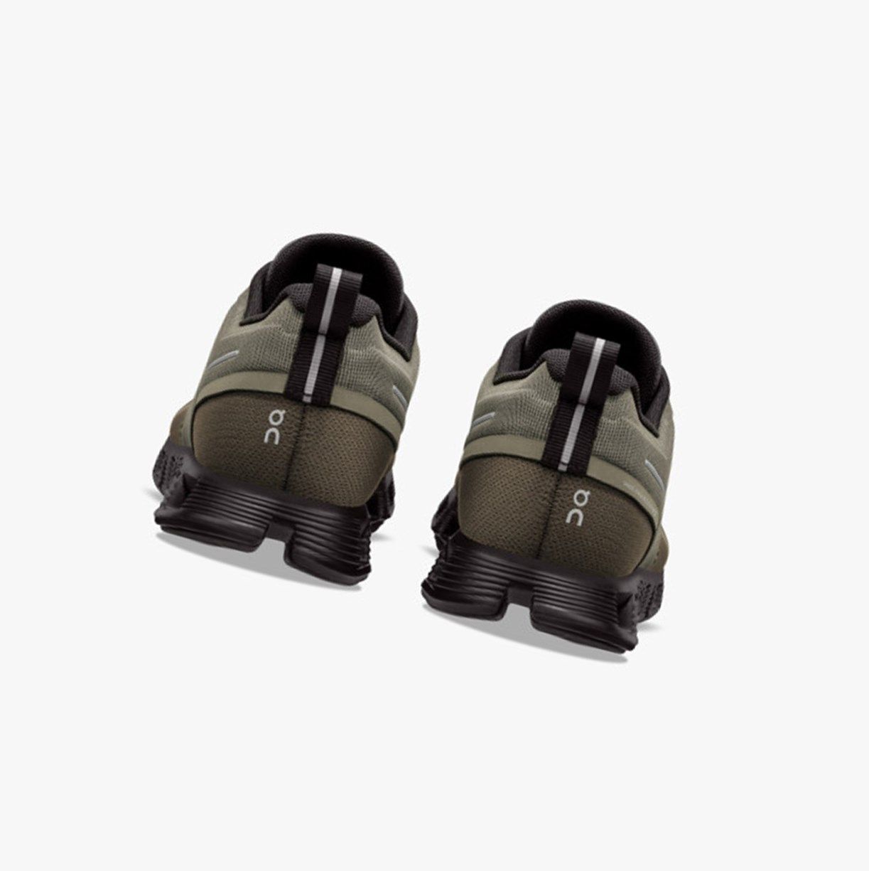 Olive / Black On Cloud 5 Waterproof Women Running Shoes | WLJH29687