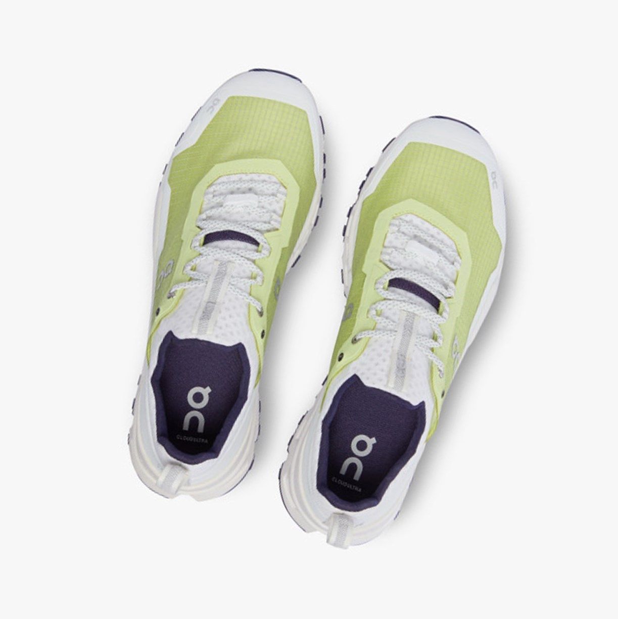 White On Cloudultra Fluorite Men Trail Running Shoes | POEG02651