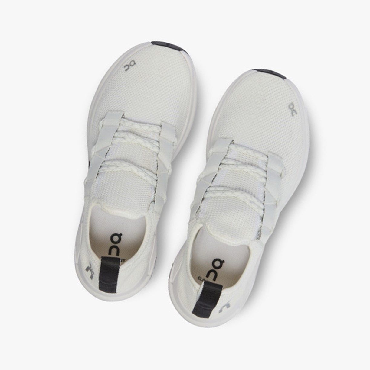 White / Black On Cloudeasy Women Running Shoes | SECF01657